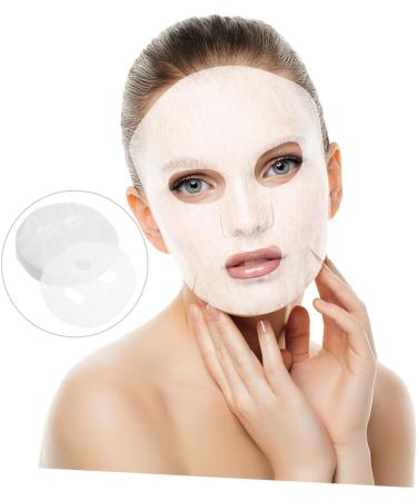 100 Pi ces Masques Faciaux DIY Non Tiss Blanc Feuilles de Masque Visage et Respirantes pour Soins Peau Quotidiens Exfoliation et Purification Domicile - Buy Online on GoSupps.com