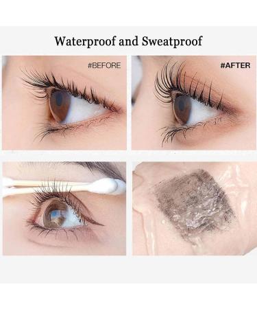 3Pcs Seattleget Mascara Long Thick Lash Mascara Waterproof 3d Curling Eyelash Iron Long Lasting Smudge-Proof No Flaking Tint (Brown SIZE) Brown SIZE - Buy Online on GoSupps.com