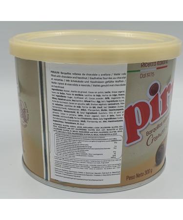 GREAT BRITISH TRADING LIMITED PIRULIN Chocolate and Hazelnut Filled Wafers 300g Box - Buy Online on GoSupps.com