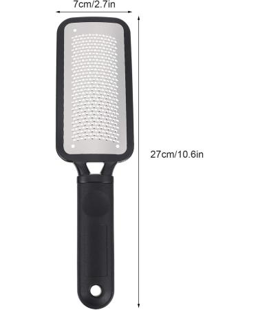 EXCEART Foot Callus Remover Set - 2 Stainless Steel Exfoliating Tools for Pedicure & Dead Skin Removal - Buy Online on GoSupps.com