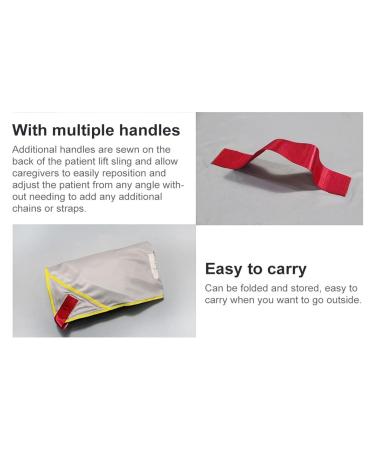 Liulijun Transfer Sling | Lifting Pillow Seats for Hips & Waist | 507 lb Capacity | Mobility & Daily Living Aids - Buy Online on GoSupps.com