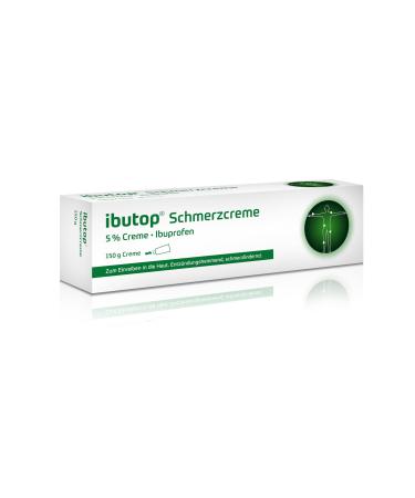 ibutop pain cream 5% with inflammatory rheumatic diseases and chronic joint and muscle pain with ibuprofen anti-inflammatory long-lasting cream 150g