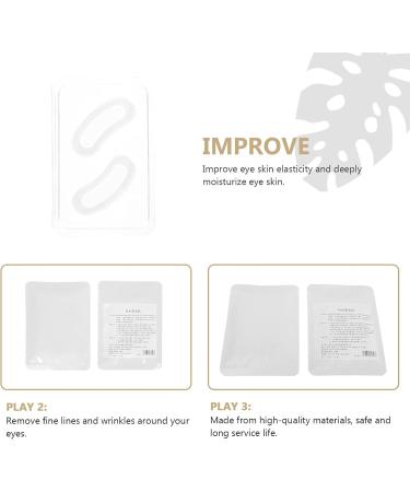 Minkissy 2 Pairs Eye Patch Sleeping Eye Pad Under Eye Collagen Gel Pads Collagen under Eye Pads Removedor De Gel Dark Circle Remover Eye Mask Wrinkle Remover Hyaluronic Acid Miss Care - Buy Online on GoSupps.com