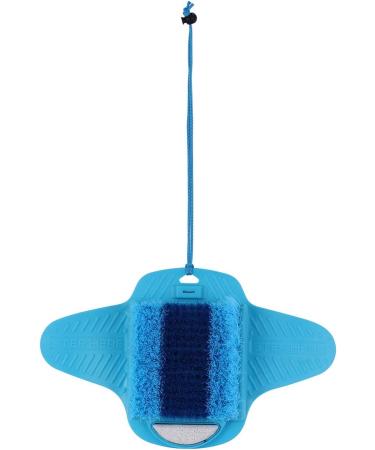 YF Foot Brush & Cleaner | Pumice Stone Bristles for Exfoliating Dead Skin | Massage Shower Tool with Anti-Slip Suction - International Shipping Available - Buy Online on GoSupps.com