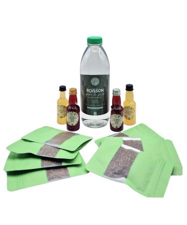 CFN - Natural Slimming Drink Sugar Free Mint – Weight Loss, Fat Burner and Effective Appetite Suppressant – Flat Stomach, Anti-Cellulite, Improving Digestion – French Brand - 30 Days