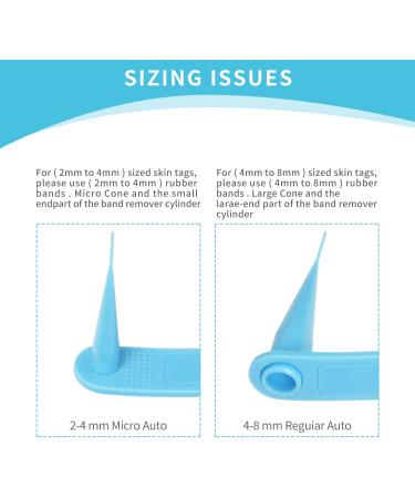 Skin Tag Removal Kit 2-in-1 - Safe & Effective for Small to Large Skin Tags (2mm - 8.5mm) - Buy Online on GoSupps.com