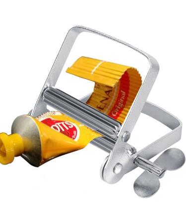 Premium Stainless Steel Toothpaste Squeezer & Tube Presser - Perfect for All Tube Types Hair Dye Hand Cream and More - Buy Online on GoSupps.com