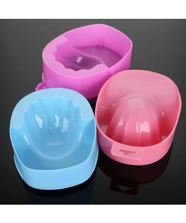 2017 New Nail Art Soak Bowl Nail Art Hand Wash Remover Soak Bowl DIY Salon Nail Spa Bath Treatment Manicure Tools - Buy Online on GoSupps.com