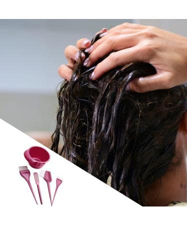 1 Set Hairdressing Tool Hair Colorist Tool Kit Hair Coloring Bowl Diy Hair Dye Mixer Hairdressing Tint Brushe Tint Color Mixing Bowl Hair Coloring Comb Hair Brush Highlight Abs - Buy Online on GoSupps.com