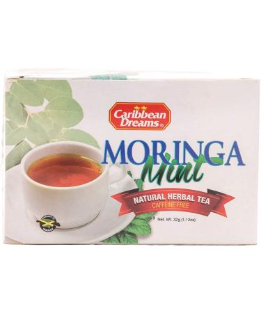 2 x Caribbean Dreams Moringa Mint Tea 6 x 20 s