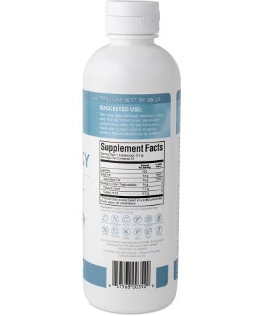 BRAINMD Dr Amen Brain MCT Energy - 16 fl oz - Energy Support for Brain & Body - Improves Focus & Satiety - Clean & Fast Acting - Gluten Free - 31 Servings - Buy Online on GoSupps.com