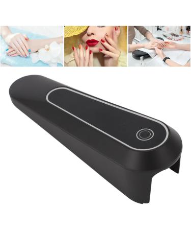 Saluaqui Quick Drying Cordless Handheld Nail Dryer Portable Mini UV Nail Lamp LED UV Ultraviolet Phone Glue Curing Lamp for Gel Nail Polish with Handheld Design (Black) - Buy Online on GoSupps.com