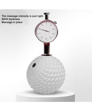2-Part Multifunctional Massage Fascia Ball Set - Gray-White Foot Roller & Trigger Point Massager for Neck Back Legs & Feet | International Shipping - Buy Online on GoSupps.com