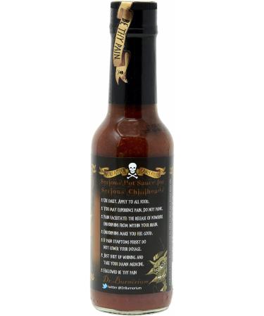 Psycho Juice Chipotle Ghost Pepper Hot Sauce 148ml - Intense Heat (1 Pack) - Buy Online on GoSupps.com