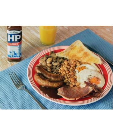 HP Brown Sauce- Low in Fat - No Artificial Colours Flavours or Preservatives - Suitable for Vegetarians - 2 x 600g - Buy Online on GoSupps.com