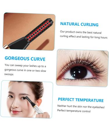 Women Eyelash Curler Eyelash Holder Eyelash Brush Heated Eye Lashes Curler Lady Tools Eyelash Curling Clip Beauty Tool Eyelash Electric Heating Hair Curler Heating Eyelash Curler Beatifufu - Buy Online on GoSupps.com