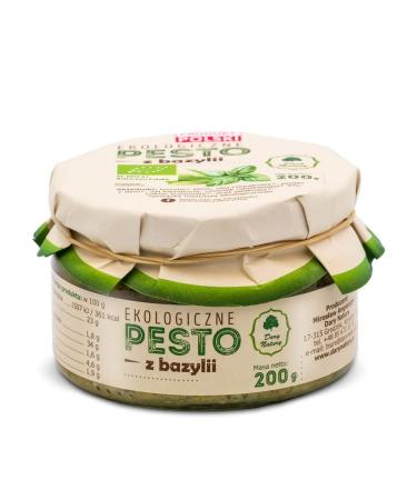 Basil Pesto Organic 200 g Gifts of Nature