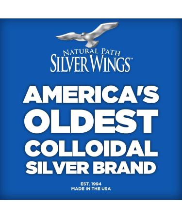 Natural Path Silver Wings Colloidal Silver 250 Ppm Supplement - 1 fl oz - Buy Online on GoSupps.com