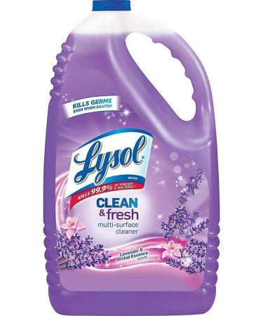 Lysol Multi-Surface Cleaner 144oz - Lavender & Orchard Essence Sanitizing Disinfecting & Deodorizing - International Shipping Available - Buy Online on GoSupps.com