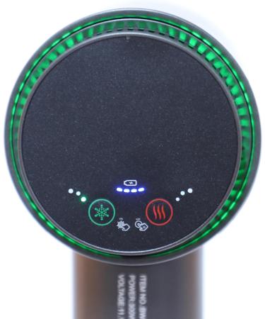 Cordless Hair Dryer Rechargeable Negative Ion Dryer Overheat Protection ABS Shell 6 Levels Intelligent Control Constant Temperature for Home (US Plug 100-240V) - Buy Online on GoSupps.com