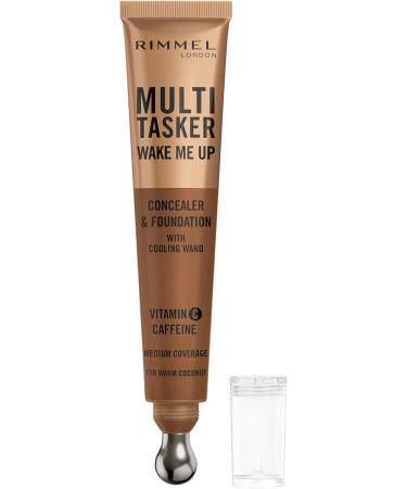 Coty Rimmel MultiTasker Wake Me Up Concealer & Foundation 110 Warm Coconut 20 ml - Buy Online on GoSupps.com