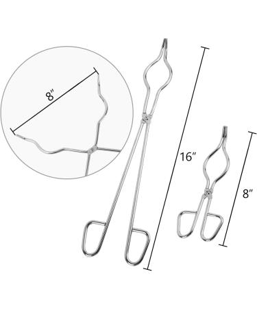 KEILEOHO 16 Inch & 8 Inch Crucible Tongs with General Gloves Set  Stainless Steel Professional Grade Crucible Kit Metal Refining Casting Tool - Buy Online on GoSupps.com