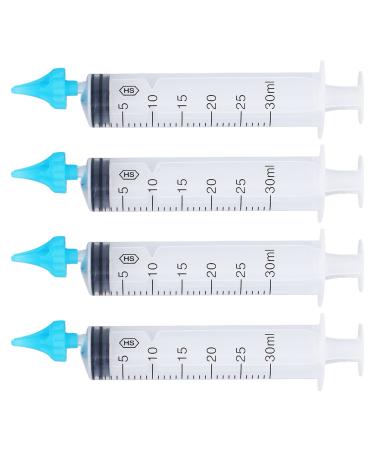 Ear Wax Syringe Soft Tip Ear Irrigation Syringe Flared Head for Adult Children