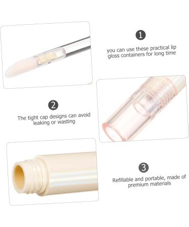 Gatuida 6 Pi ces Tubes de Gloss Vides Rechargeables Flacons pour Soin des L vres Compacts et L gers Accessoires de Maquillage - Buy Online on GoSupps.com