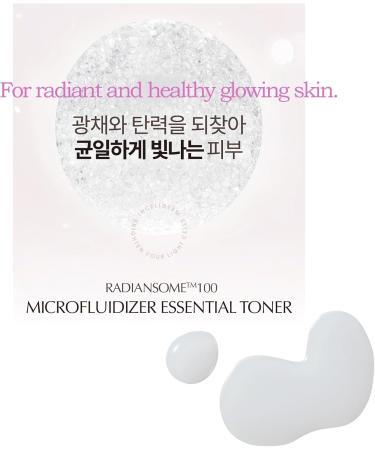 Buy INCELLDERM RADIANSOME 100 Essential Toner - Moisturizing & Glowing Skin Nutrition (3.38 fl. oz) | International Shipping Available - Buy Online on GoSupps.com