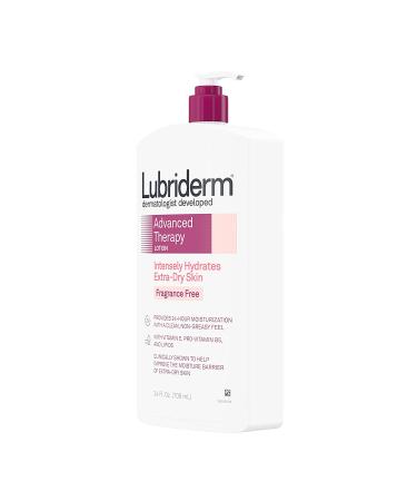 Buy Lubriderm Advanced Therapy Lotion 24 fl oz - Deeply Hydrates Extra-Dry Skin - Buy Online on GoSupps.com