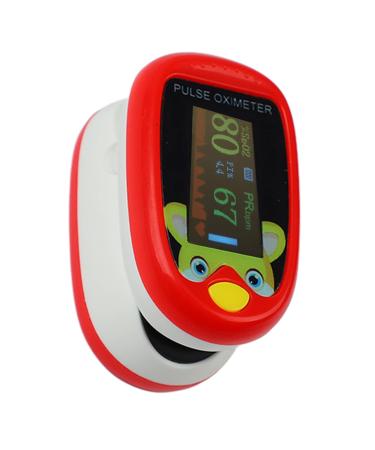 TMISHION Pulse Oximeter Fingertip Monitor for Kids - USB Rechargeable, 6 Modes, LED Display (Red) - Buy Online on GoSupps.com