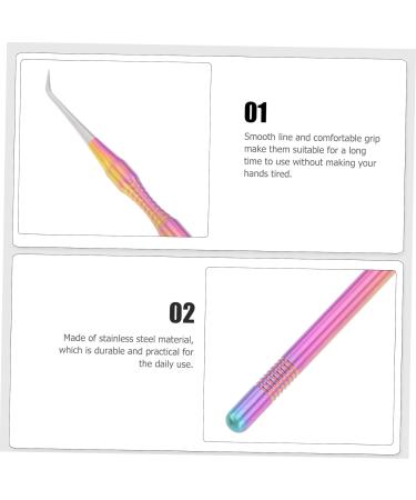 Minkissy Eyelash Stick - Lengthening Mascara & Eyelash Applicator Tool | Stainless Steel Beauty Must-Have - Buy Online on GoSupps.com