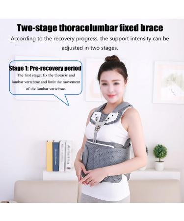 ThyxG Solid Breast Orthosis for Lumbar Spine - Adjustable Strength & Length Airbag Protection for Lumbar Fractures & Postoperative Support - International Shipping Available - Buy Online on GoSupps.com