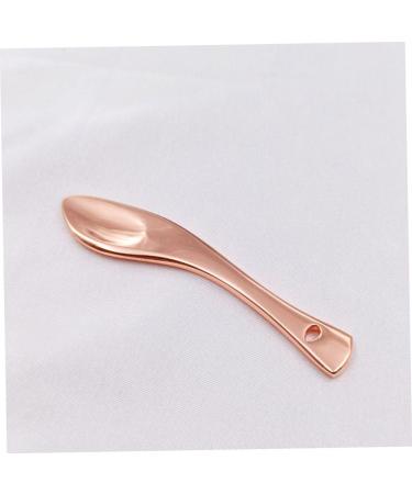 Outanaya 4pcs Face Cream Scoop Eye Cream Scoop Makeup Beauty Spoons Cosmetic Cream Scoops Rose Gold Metal - Buy Online on GoSupps.com