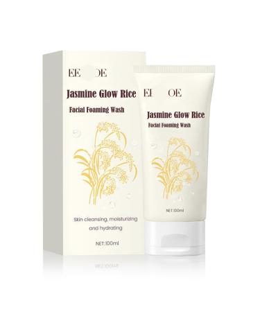 Jasmine Facial Cleanser - Deep Pore Cleansing Mild & Refreshing Fades Spots & Acne Leaves Skin Delicate & Radiant(1PCS)