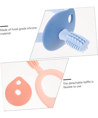 Gatuida 8 STK Silicone Toothbrush Set for Toddlers | Kids Meal & Teeth Toys | Soft Fur Newborn Play Set - Buy Online on GoSupps.com