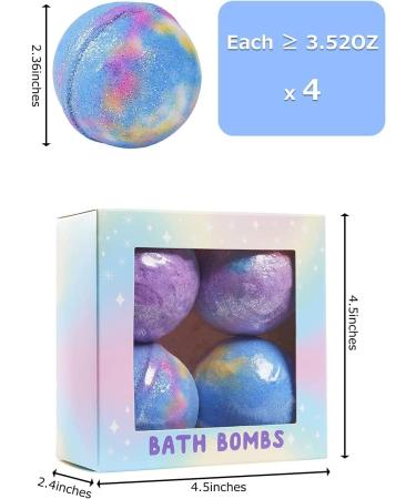 Handmade Organic Bath Bombs Set with Essential Oils & Shea Butter - Natural Moisturizing for Dry Skin - Birthday Gifts for Women & Girls - 12 Count - Buy Online on GoSupps.com