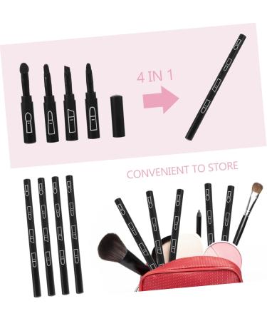 Housoutil 4 1 4 in 1 Makeup Brush Girls Makeup Brush Women s Suits Eyeliner Makeup Brush Latex Fake Scalp Makeup Eyeshadow Brush Retractable Plastic Make up Miss - Buy Online on GoSupps.com
