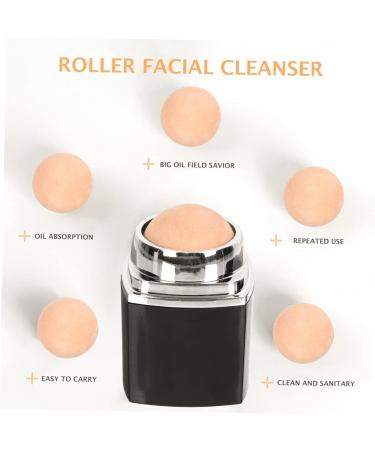 Angoily 1pc Facial Oil Absorbing Ball Skin Care Roller Face Oil Absorbing Roller Grease Beauty Instrument Black 1 count (Pack of 1) - Buy Online on GoSupps.com