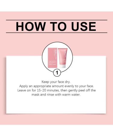 Face Skin Mask 60 grams Removable Nourishing Cleanser for pores Nourishing Cleansing Facial Mask for Nose Skin Oily Sensitive - Buy Online on GoSupps.com