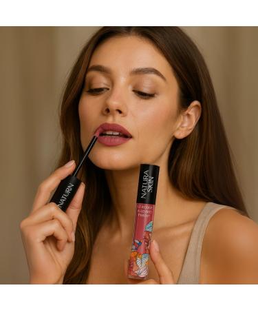 Rouge L vres Mat Liquide Longue Tenue - Sans Transfert - Encre L vre Makeup Vegan - Maquillage Femme - 8 ML - (Sable Dor ) - Buy Online on GoSupps.com