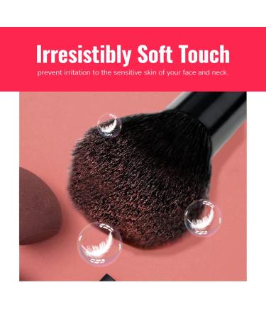 32 Pcs Professional Makeup Brushes Set - Vegan & Cruelty-Free Soft Synthetic Bristles for Eyeshadow, Foundation, Concealer, Eyelash, Blusher - Complete Make up Brush Kit - Buy Online on GoSupps.com