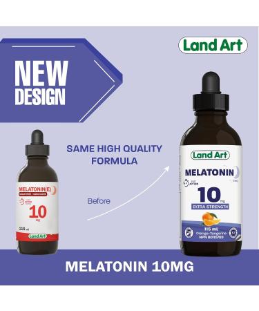 Melatonin 10mg - Fast Action - Sugar Free - Sleep Aid - Liquid - Maximum Absorption - Great Taste - Vegan - Gluten Free - Made in Canada (115ml) - Buy Online on GoSupps.com