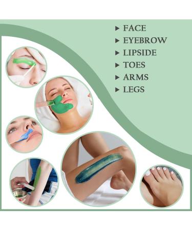 450g Aloe Hard Wax Beads for Sensitive Skin - Green Wax Beads for Hair Removal - Hypoallergenic Full Body Waxing Solution - Buy Online on GoSupps.com