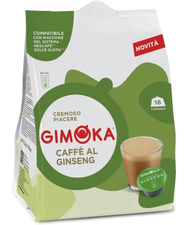 Gimoka - Compatible For Nescaf - Dolce Gusto - 96 Capsules - ASSORTED SOLUBLE Flavor - Made In Italy - 6 Packs Of 16 Capsules - Buy Online on GoSupps.com
