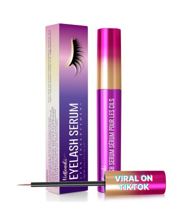 VieBeauti Premium Eyelash Growth Serum: Lash Enhancing Serum with Advanced Formula to Boost Longer Fuller and Thicker Luscious Lashes 0.1 Fl. Oz. Purple