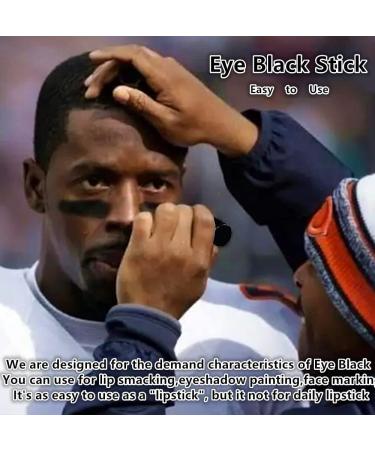 Go Ho 3PCS Eye Black Stick for Sports - Easy to Apply Black Face Paint for Baseball, Softball, Football, Lacrosse - Halloween Cosplay Costume Essential - Buy Online on GoSupps.com