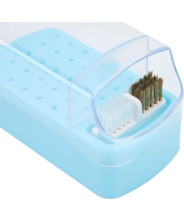 Nail Drill Cleaning Brush Holder Nail Drill Cleaner Holder Lightweight Stand Display Manicure Tools 30 Holes Dustproof for Home Nail Technician (Blue) - Buy Online on GoSupps.com