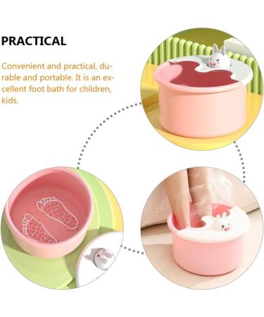 Beaupretty Pedicure Shoes Basin Foot Soaking Bath Basin - Foot Soaking Tub Foot Bath Cute Rabbit Feet Spa Pedicure Basin Plastic Foot Soaking Tub Bath Tub Pedicure Foot Spa - Buy Online on GoSupps.com
