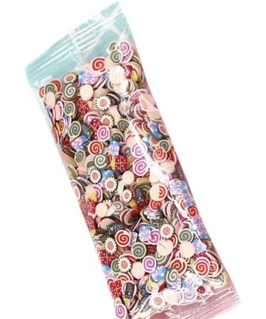 Rongweiwang 1000 Pcs 3D Polymer Clay Nail Slices - Cartoon Flower & Fruit Nail Art Stickers for Spring Manicure - Buy Online on GoSupps.com